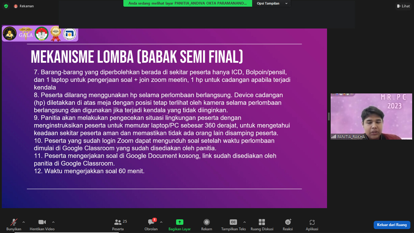 Peserta Mengunduh Soal Lomba Koding dan Statistik di Google Classroom 